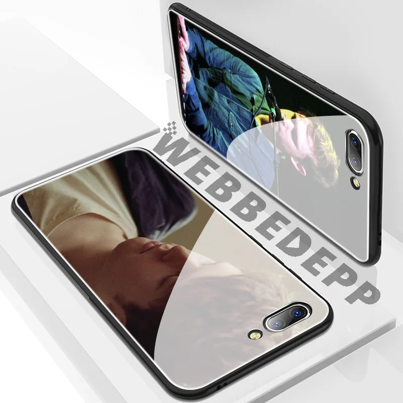 WEBBEDEPP James Blake Singer Tempered Glass Case for Huawei Mate 20 P20 P10 P Smart 2019 2018 &amp Honor 10 9 8X 7A Lite Pro |