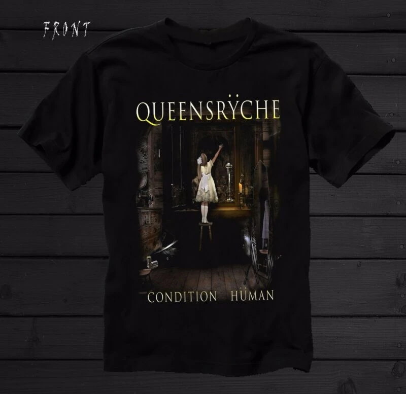 Queenryche-Condition Human-Heavy metal-Crimson Glory футболка Размеры S до 6XL | Мужская одежда