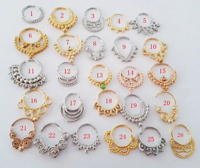 Кликер перегородки вентилятора хирургической стали Племенной кольцо