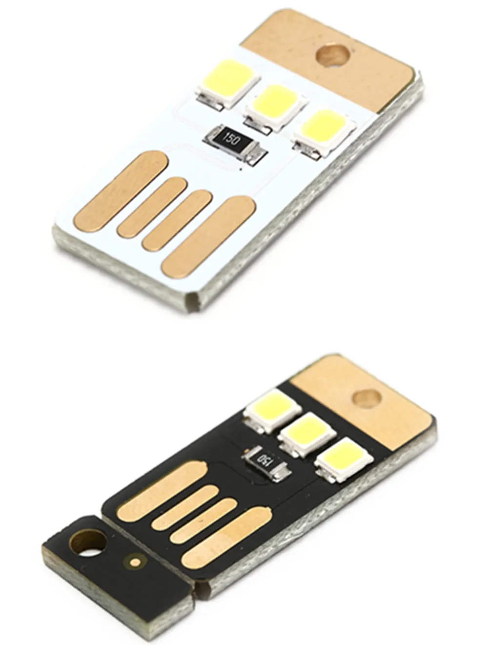 Миниатюрный светодиодный Ночной светильник на брелок с питанием от USB и