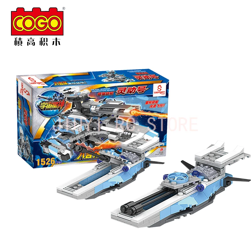 1526 шт. COGO15050 космический корабль развивающие игрушки строительных блоков для