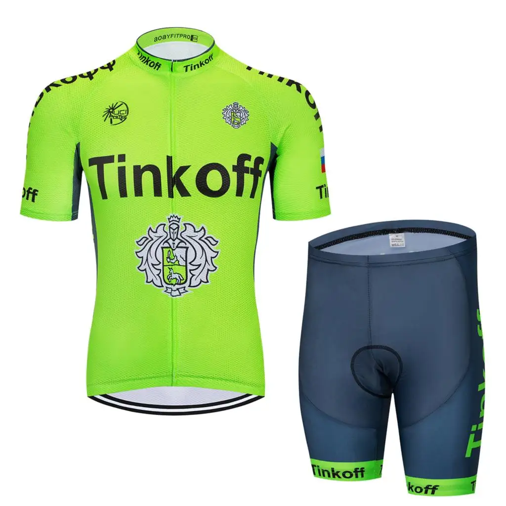 12 tinkoff одежда для велоспорта, велосипедная Джерси, быстросохнущая одежда для велоспорта, мужская летняя одежда для велоспорта, Майки для велоспорта 9D, набор велосипедных шорт - Цвет: 12