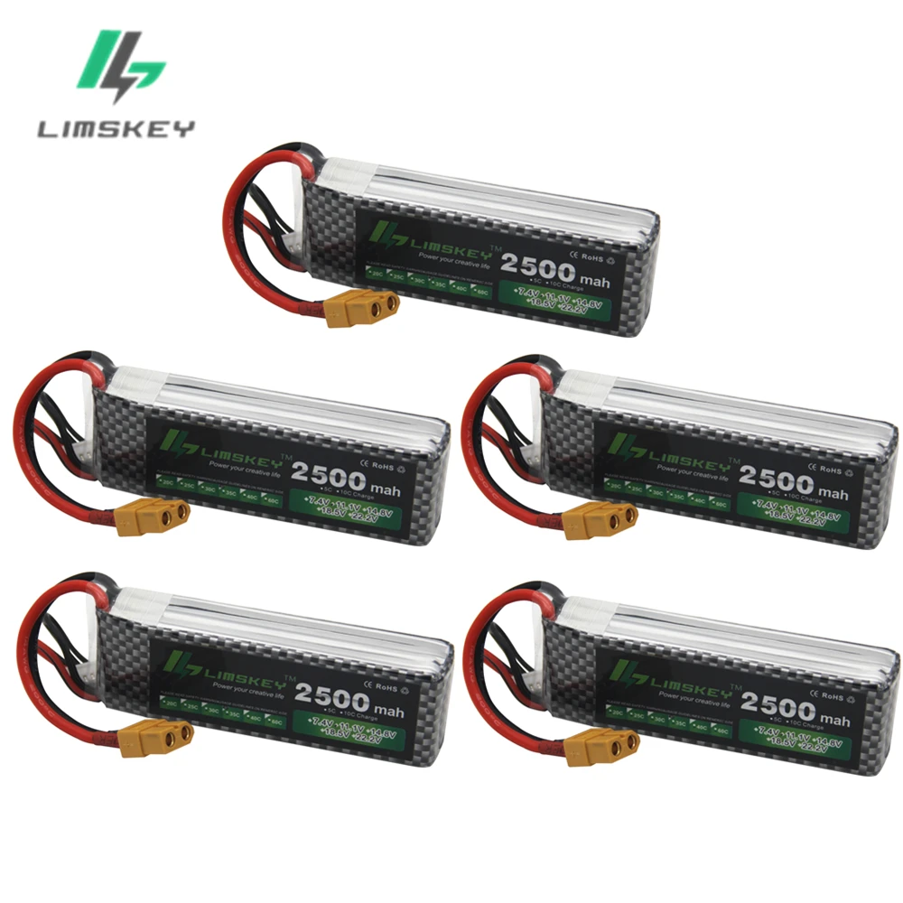 Limskey мощный новый 3s Bettery 11 1 V 2500mAh 35C MAX 70C T/xt60 штекер для автомобиля самолета Halicopter
