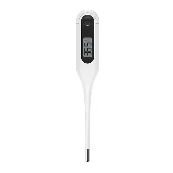 White Xiaomi mmc-w201 Портативный ЖК-Медицинский электронный термометр, цифровой термометр для детей, медицинский термометр для взрослых - Цвет: White