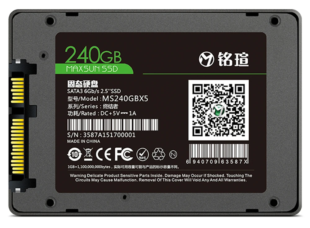 MAXSUN SSD SATAIII 2," 120 ГБ 128 ГБ 240 ГБ 256 ГБ 360 ГБ 480 ГБ 512 720 960 520 МБ/с. SMI твердотельный диск для настольных ПК ноутбук