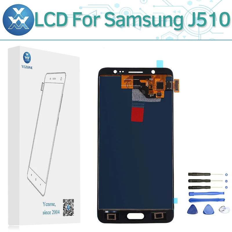 Отрегулировать Яркость ЖК-дисплей Экран для samsung Galaxy J510 J5 2016 SM-J510FN J510M J510H Дисплей