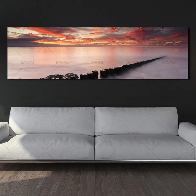 

Настенная Картина на холсте, художественные принты, пейзаж на холсте и постеры, настенное художественное украшение для гостиной, без рамки