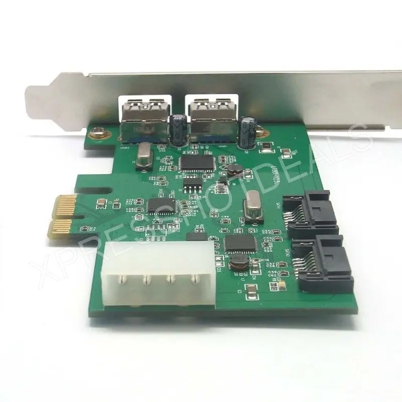 Адаптер PCI E Express 2 SATA III 3 0 и USB 0|sata iii|pci express2 sata |