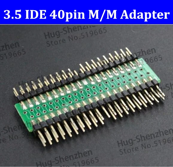Высокое качество IDE 3 5 ཤ pin к 40pin адаптер 40 p папа конвертер|connector dc|connectors for