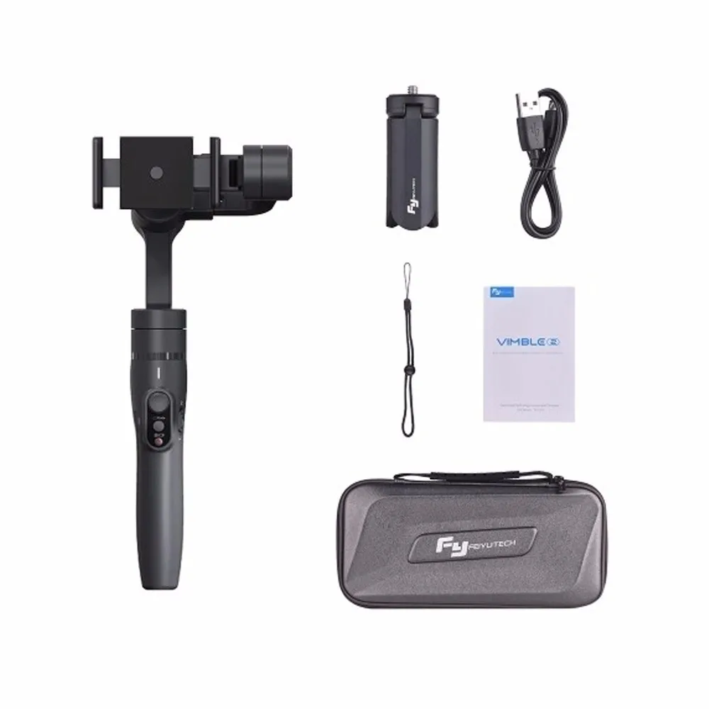 Feiyu Vimble 2 селфи палка путешествия Gimbal Ручной Стабилизатор для iPhone X 8 Plus 7 6 samsung S9+ S9 S8+ S8 vs Zhiyun Smooth 4