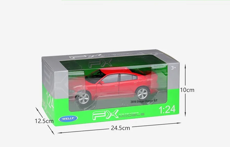 Welly 1:24 Dodge зарядное устройство R/T Литой Сплав модель автомобиля игрушечный автомобиль