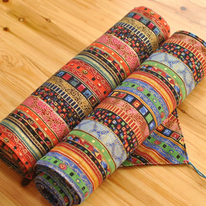 Винтаж в декорированном мешковиной горшке кружевные джутовые хлопок Этническая