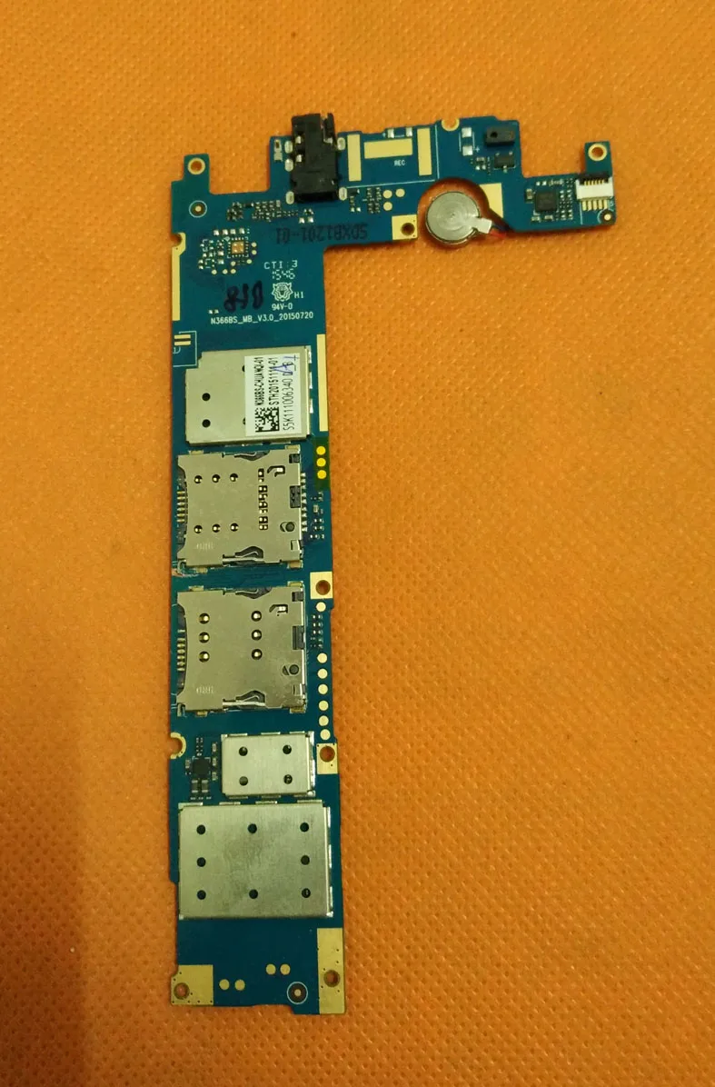 Оригинальная материнская плата 2 Гб ОЗУ + 16 ПЗУ для Cubot X15 MTK6735 четырехъядерный 5