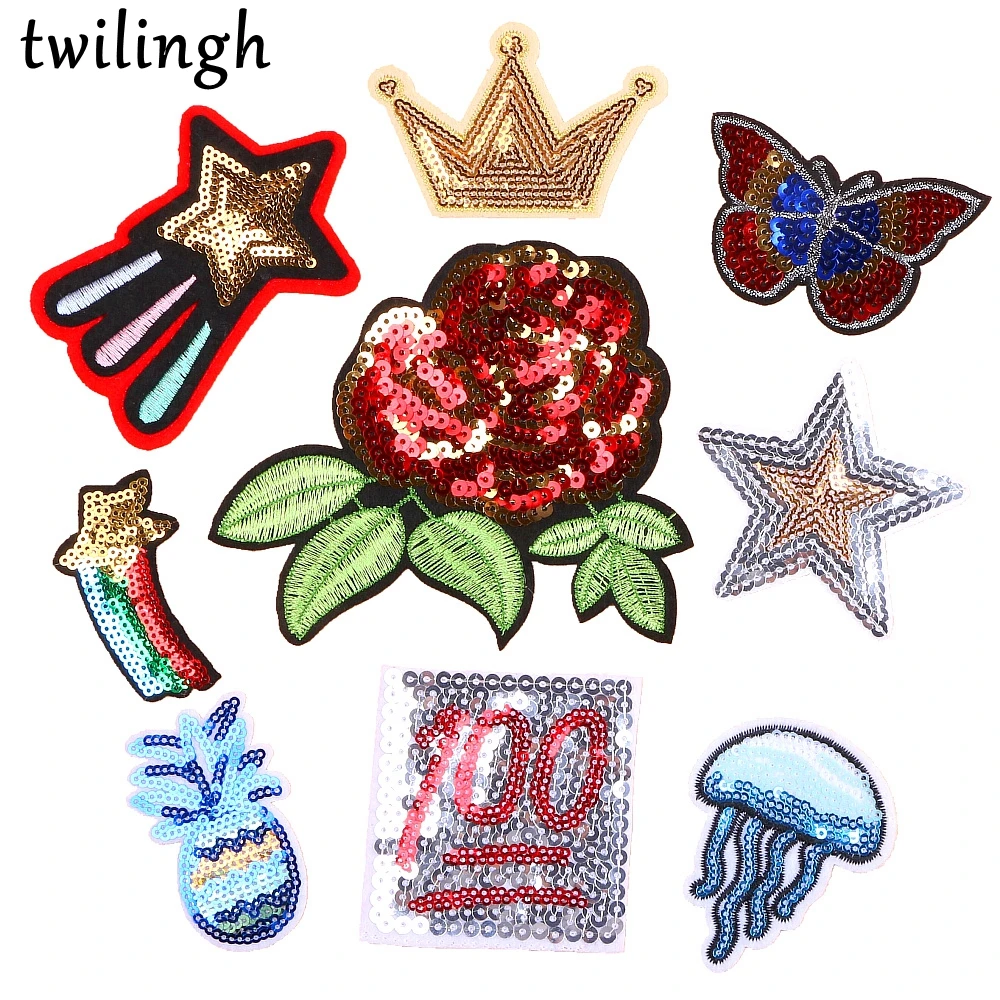 Twilingh 1 шт. нашивки для одежды с вышивкой|Заплатки| |