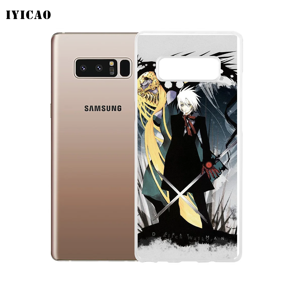 IYICAO D. Gray man Мягкий силиконовый чехол для телефона Samsung A5 A6 Plus A7 A8 A9 J3 J5 J7 Note 8 9 TPU