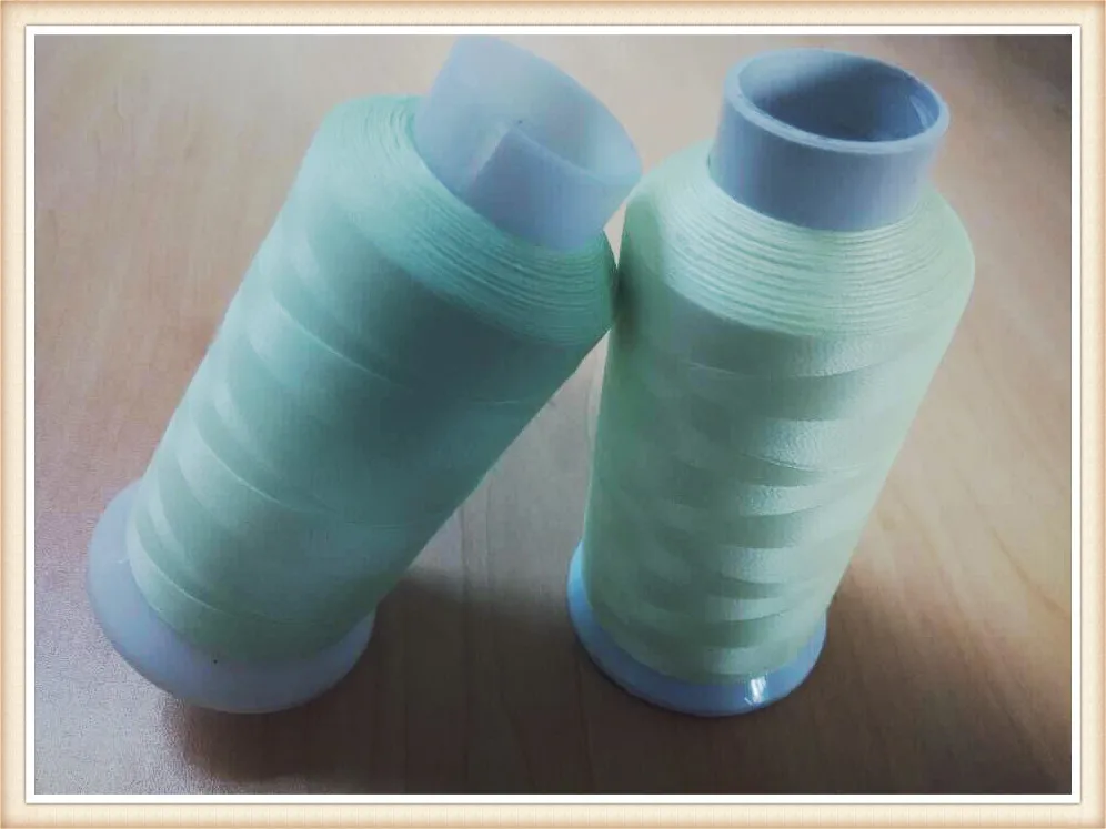 2 шт. люминесцентные катушки 2500 Ярдов * 5 цветов на выбор|glow embroidery thread|embroidery silkglow in