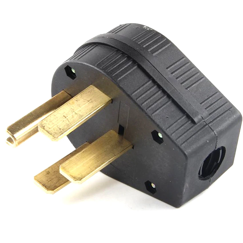 Black America 50A Nema L14-50P L14-50R US 4 pole Industry Power Electric Wired Connector Male Female magnetic power plug Socket |