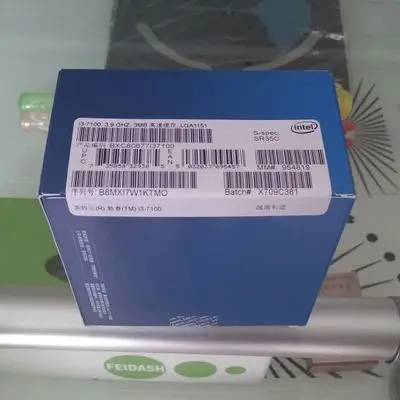 Процессор Intel Core серии I3 7100 процессор LGA 1151 land FC Бесплатная доставка|core processor|processor