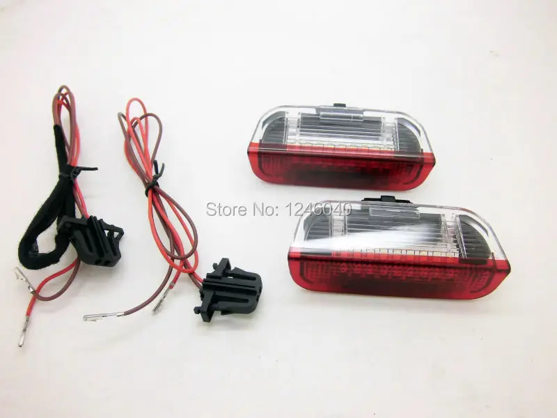 2 шт. светодиодный светильник двери для Porsche Cayenne 2011 ~ 958 Skoda Superb 08 Seat Alhambra ~|seat led