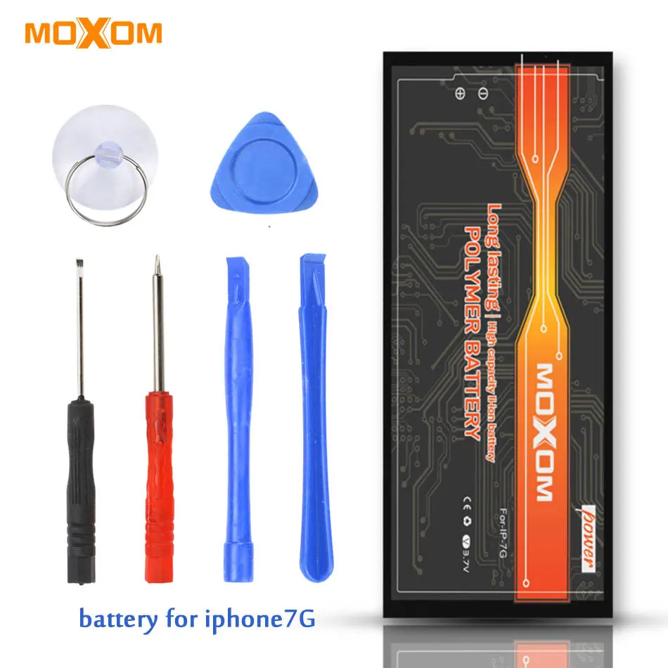 Аккумулятор для телефона MOXOM iPhone 7G 1960 мАч аккумуляторы большой емкости сменная