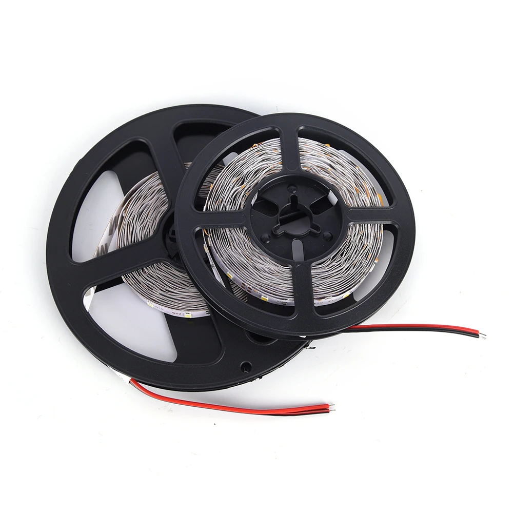 5 м DC12V SMD 2835 IP20 60 Светодиодный/м неводонепроницаемый гибкий светодиодный