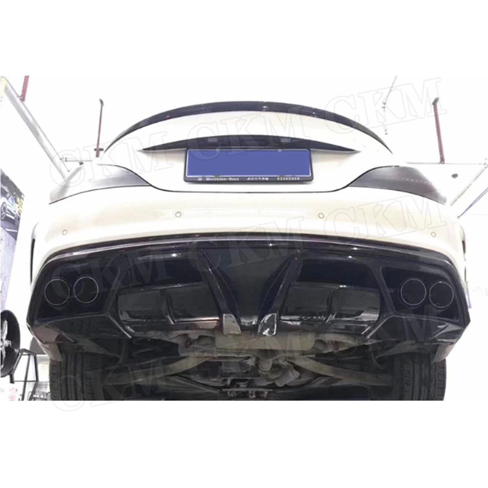Диффузор задний из углеродного волокна для Mercedes Benz CLA Class W117 CLA180 CLA200 CLA250 CLA260 CLA45 2013