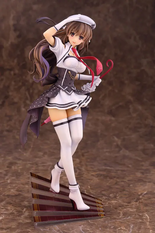 SkyTube Misaki Kurehito японское аниме фигурки игрушки CHUNITHM Mishima Haruna 26 см ПВХ сексуальная девушка игрушка подарок для детей