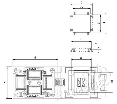 # QFP48 TQFP48 FQFP48 PQFP48 STM8 Yamaichi IC       0, 5