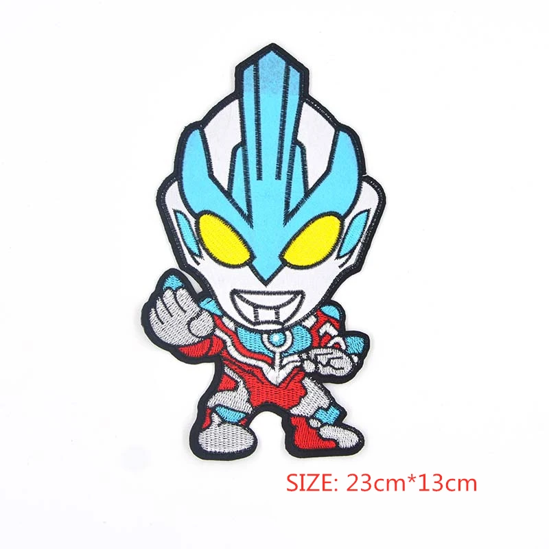 Фабрика OEM Настройка с вашим логотипом Ultraman Железный вышитый патч Ретро Винтаж