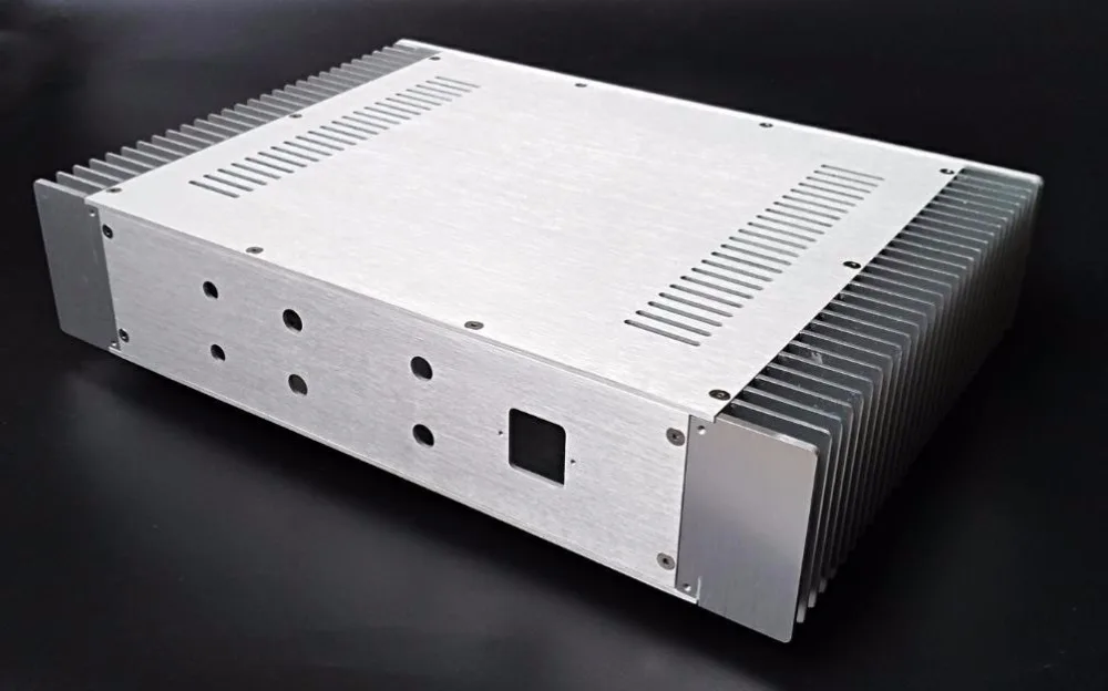 Корпус усилителя SD4309A / DIY box (430*90*308 мм) полностью алюминиевый корпус