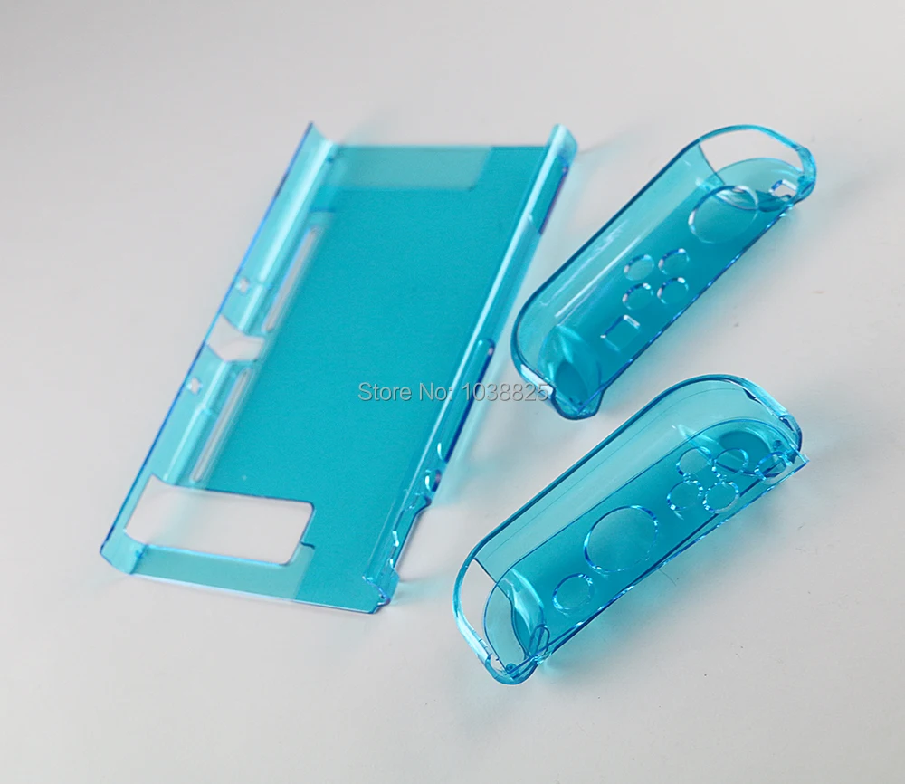 Прозрачный Кристальный чехол с защитой от царапин защитный из 3 частей для Nintendo