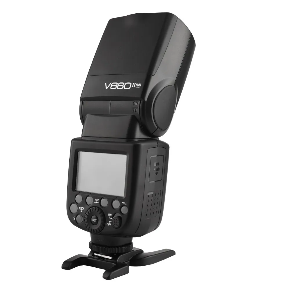 Godox V860II-N V860N II I-TTL HSS 2 4G встроенный трансивер литий-ионный аккумулятор вспышка для