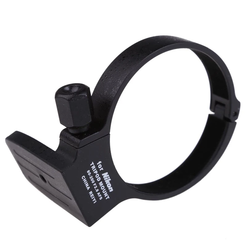 Новое черное металлическое кольцо для штатива объектива Nikon AF S 80 200 мм f/2 8 D ED|tripod