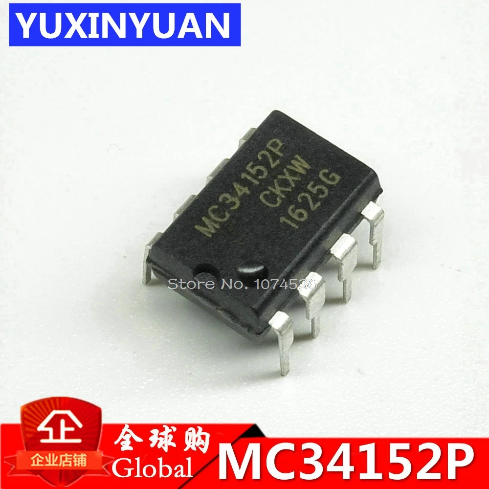 

10 шт./лот в IC MC34152 MC34152P DIP-8, чип привода может воспроизводить интегральную схему IC chip