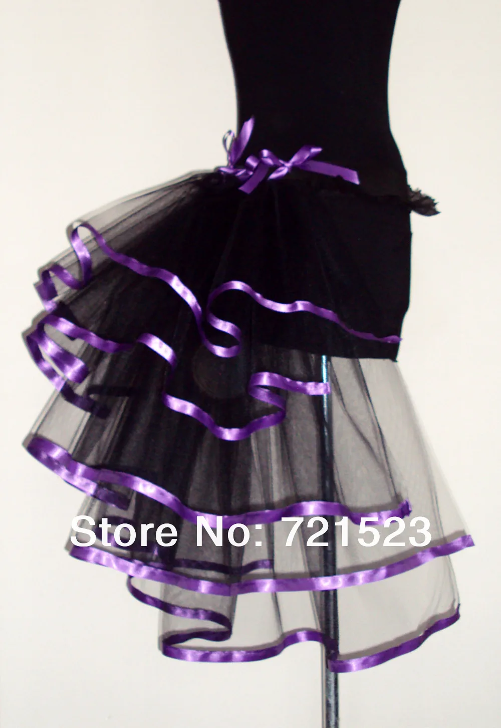 Womens Tutu Layered Lace Corset Clubwear Skirt Party Mini Sexy skirts Dance Purple and pink | Женская одежда