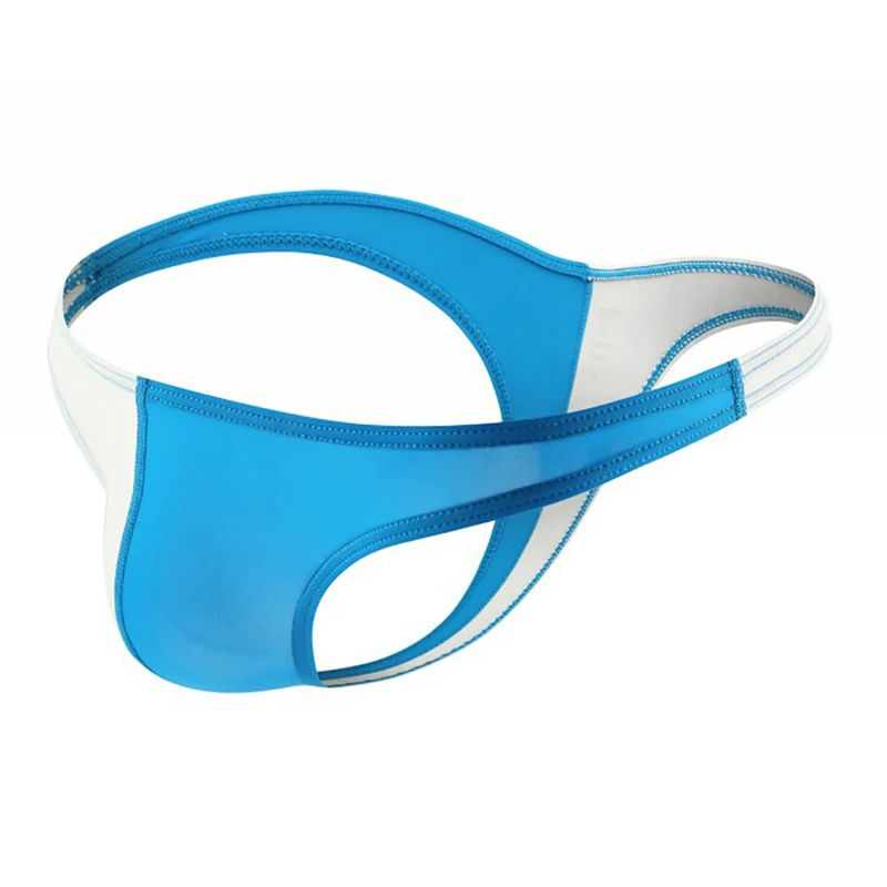 

Men Sexy Thong G-string Patchwork Low Waist Bikini Underwear G-string Thong Jocks Tanga Underwear Shorts Exotic Male Panties