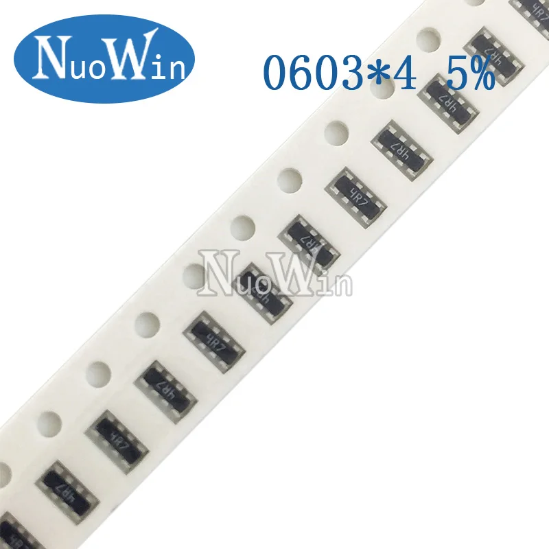 100 шт. 0603*4 8P4R 2*4P сетевой резистор SMD array 0 ~ 1M 1 10 22 47 220 330 470 1K 2 K 4 7 10K 22K 47K 100K 220K 470K