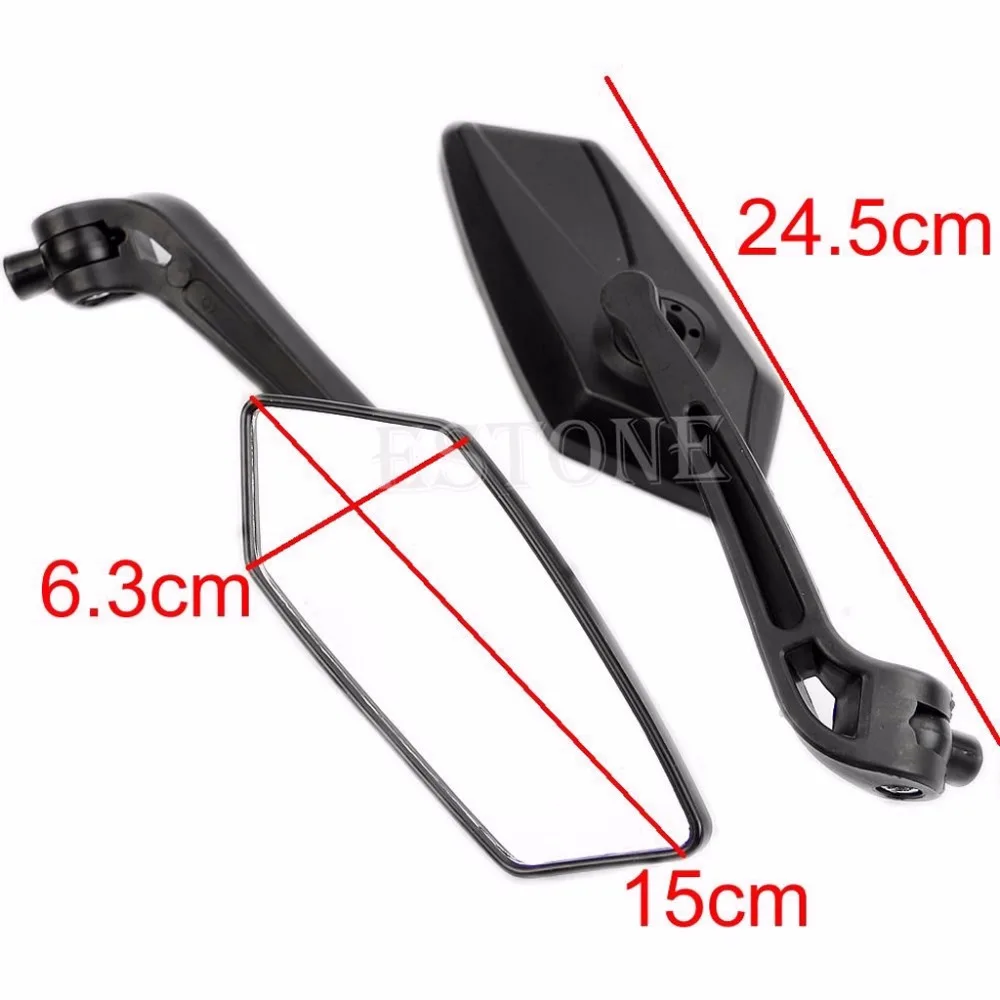 Новый универсальный скутер заднего вида зеркала пара Мопед ATV мотоцикл Зеркало