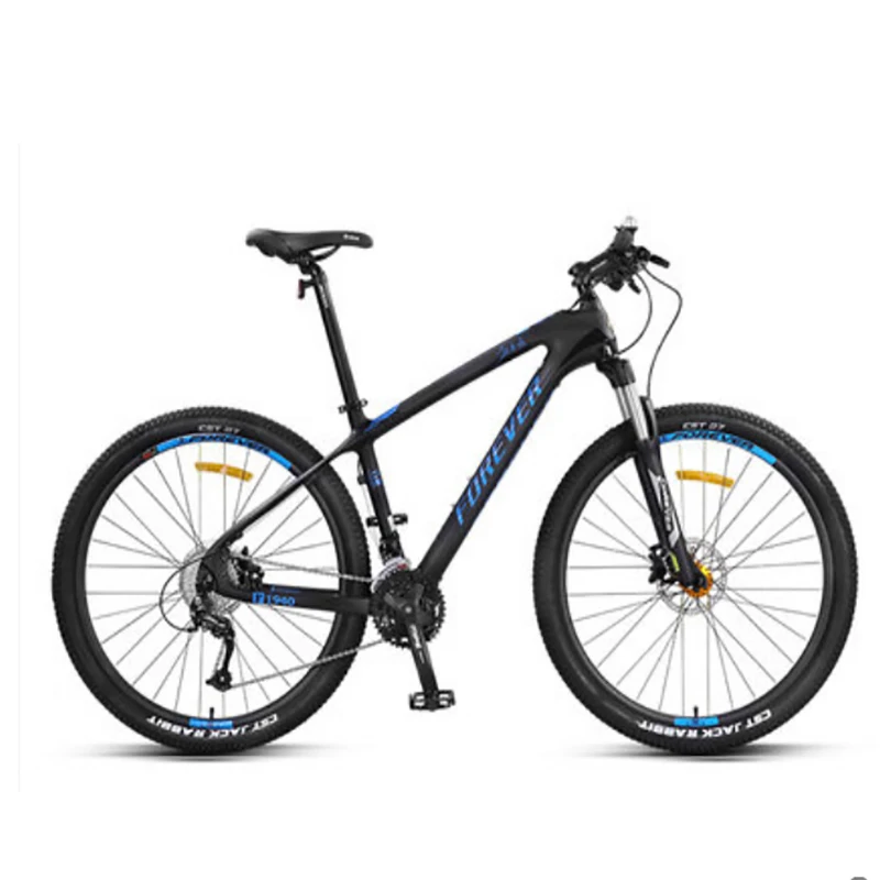 Углеродное волокно для горного велосипеда, мужской внедорожный Shimano с переменной скоростью, двойной демпфирующий велосипед