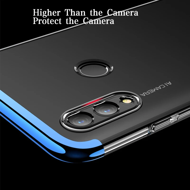 P Smart 2019 360 Защита Прозрачный футляр для huawei Honor 10 Lite пленка поликарбонат
