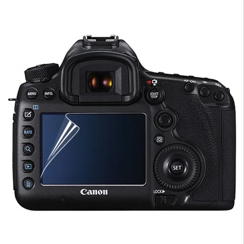 3x PET защитная пленка для экрана Canon EOS 6D Mark II 6D2 6DII /7D 7D2 7DII Mark2 MK2 Markii 650D 70D 77D 80D |