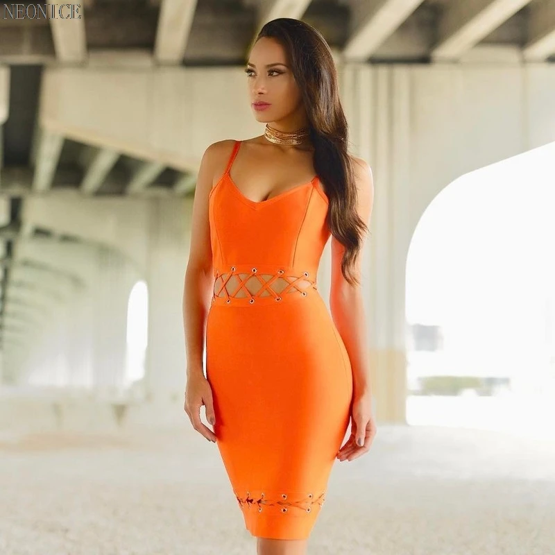 2017 летнее Новое Бандажное платье тянущееся обтягивающее для ночного клуба дня