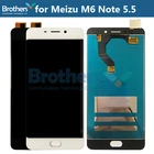 ЖК-экран для Meizu M6 Note, ЖК-дисплей в сборе для Meizu M6 Note, 5,5 дюйма, сенсорный экран, дигитайзер, проверка замены телефона