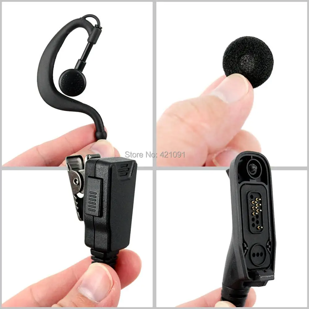 PTT наушник гарнитура микрофон для Motorola XPR6500 XPR6300 Xir P8268 DP3400 DP3600 DGP6150 APX7000 Walkie Talkie