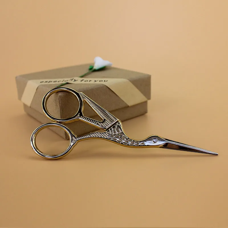 

Stainless Steel Vintage Sewing Scissors Embroidery Sewing Tools Retro Craft Shears Cross Stitch Scissors