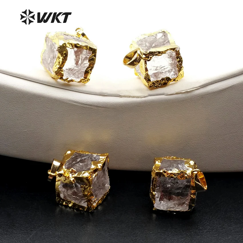 WT P1227 оптовая продажа модные ювелирные изделия натуральный кубический кристалл