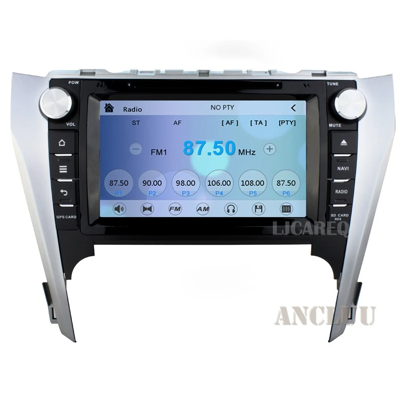 8 дюймов Автомобиля DVD Для Toyota Camry 2012 2013 GPS навигации магнитофон автомобиля райдо