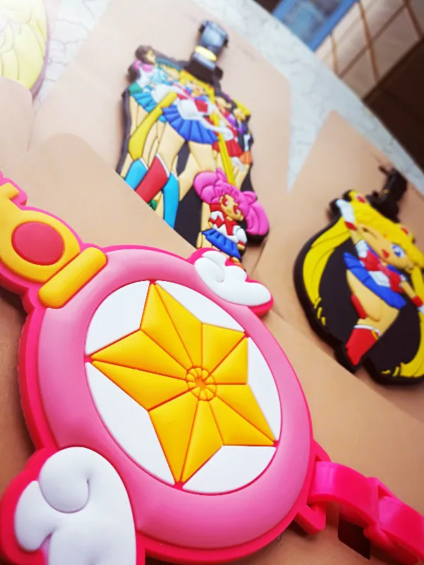 

IVYYE Sailor Moon Anime Travel Accessories Luggage Tag Suitcase ID Address Portable Tags Holder Baggage Labels New