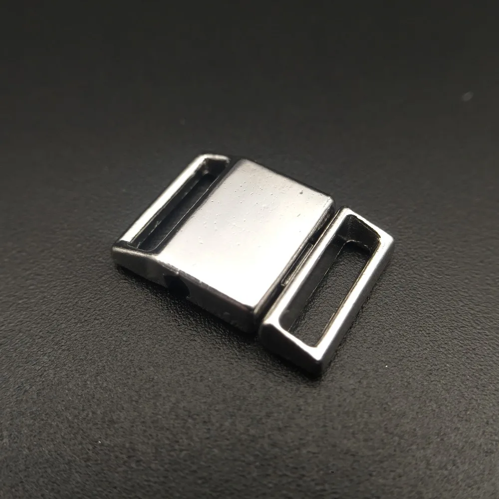 

25set/lot 9mm Craft silver metal Rectangle Tape Closure Hook& Clasp Waist Extenders Click Sewing On Clothes Bra Clip Hooks