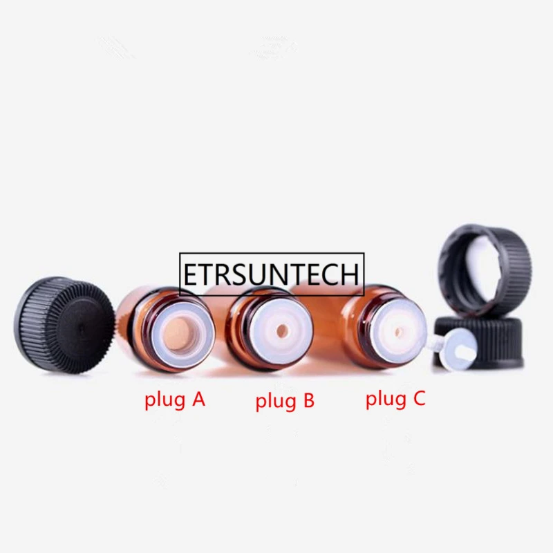 Стеклянная бутылка для эфирных масел флакон хранения жидкости парфюма 1 мл/2 мл/3